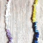 Ogrlica za ravnovesje v telesu - 7 kristalov za 7 čaker