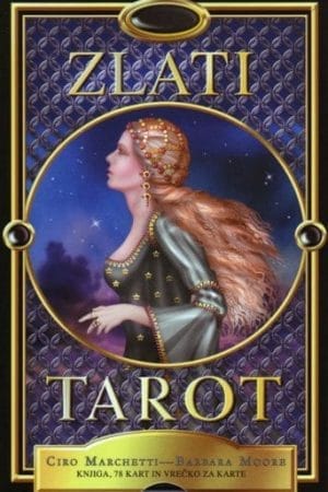 zlati tarot knjiga karte 1285 1