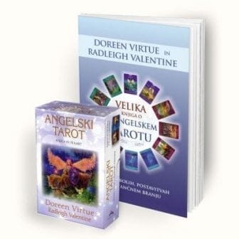 Angelski tarot komplet: Karte + Velika knjiga o tarotu