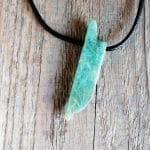 Obesek amazonit - neobdelan