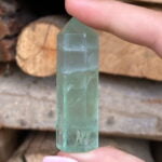 Stolpič zeleni fluorit