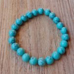 Zapestnica turkenit - okrogli kristali