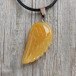 Obesek angelsko krilo topaz