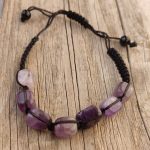 Zapestnica ametist - nastavljiva