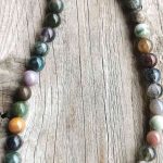 Ogrlica Indijski ahat